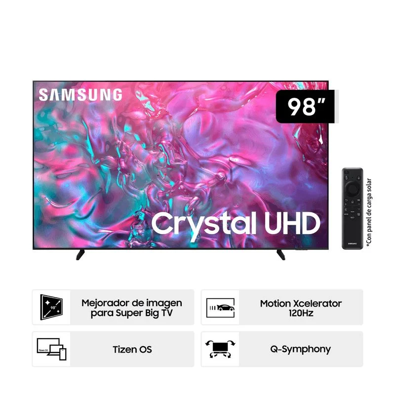 Samsung 98" Smart TV 4K UHD UN98DU9000GX