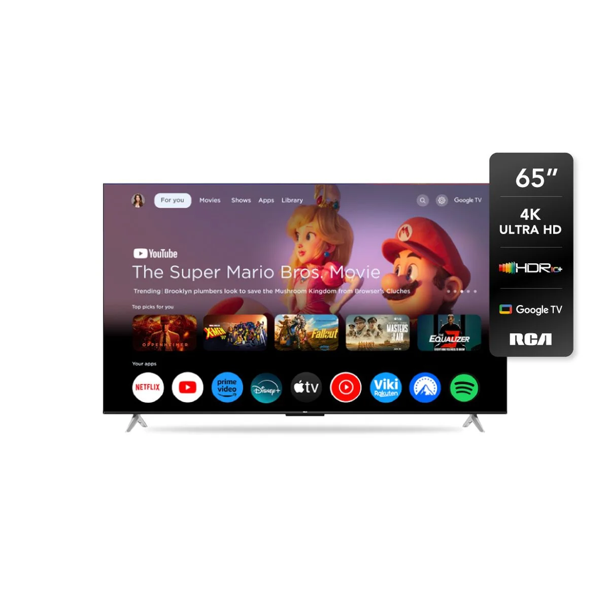 RCA 65" Smart TV UHD 4K G65P7UHD